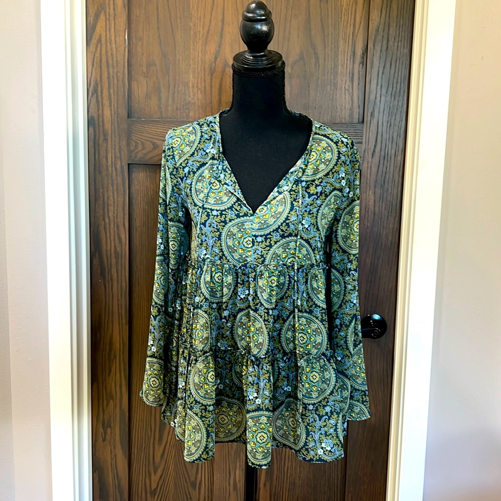 Size XS Anne Taylor Loft BoHo Blouse